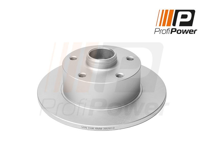 ProfiPower 3B2010: Bromsskiva Ø: 245mm, full, Ø: 245mm
