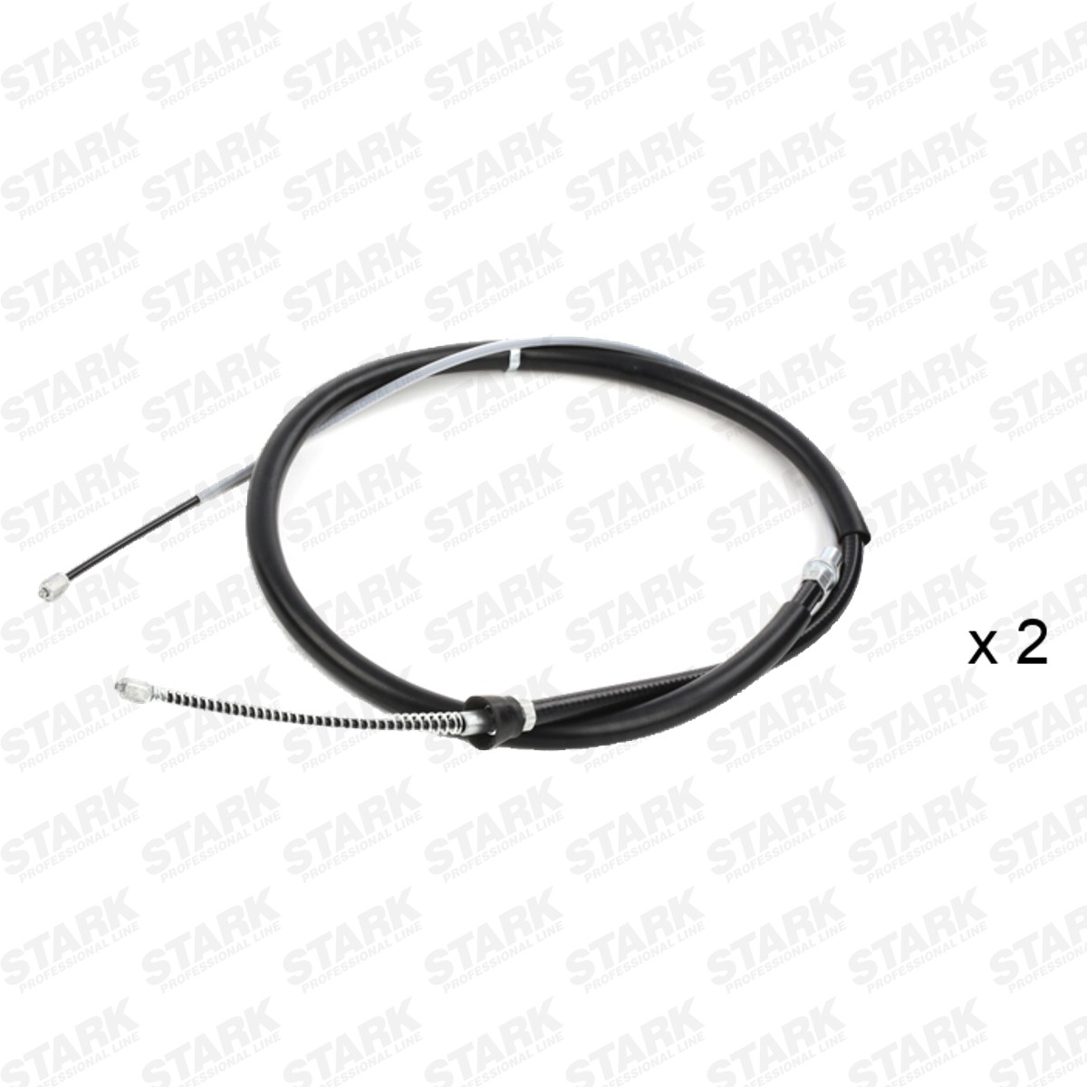 STARK SKCPB-1051176: Handremkabel Achter, 1620/944+1620/944mm, 1620/944+1620/944mm