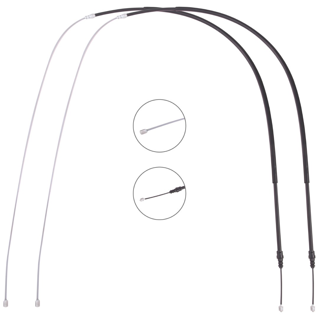 RIDEX 124C1201: Handremkabel Achter, 2020/1080+2020/1080mm, 2020/1080+2020/1080mm