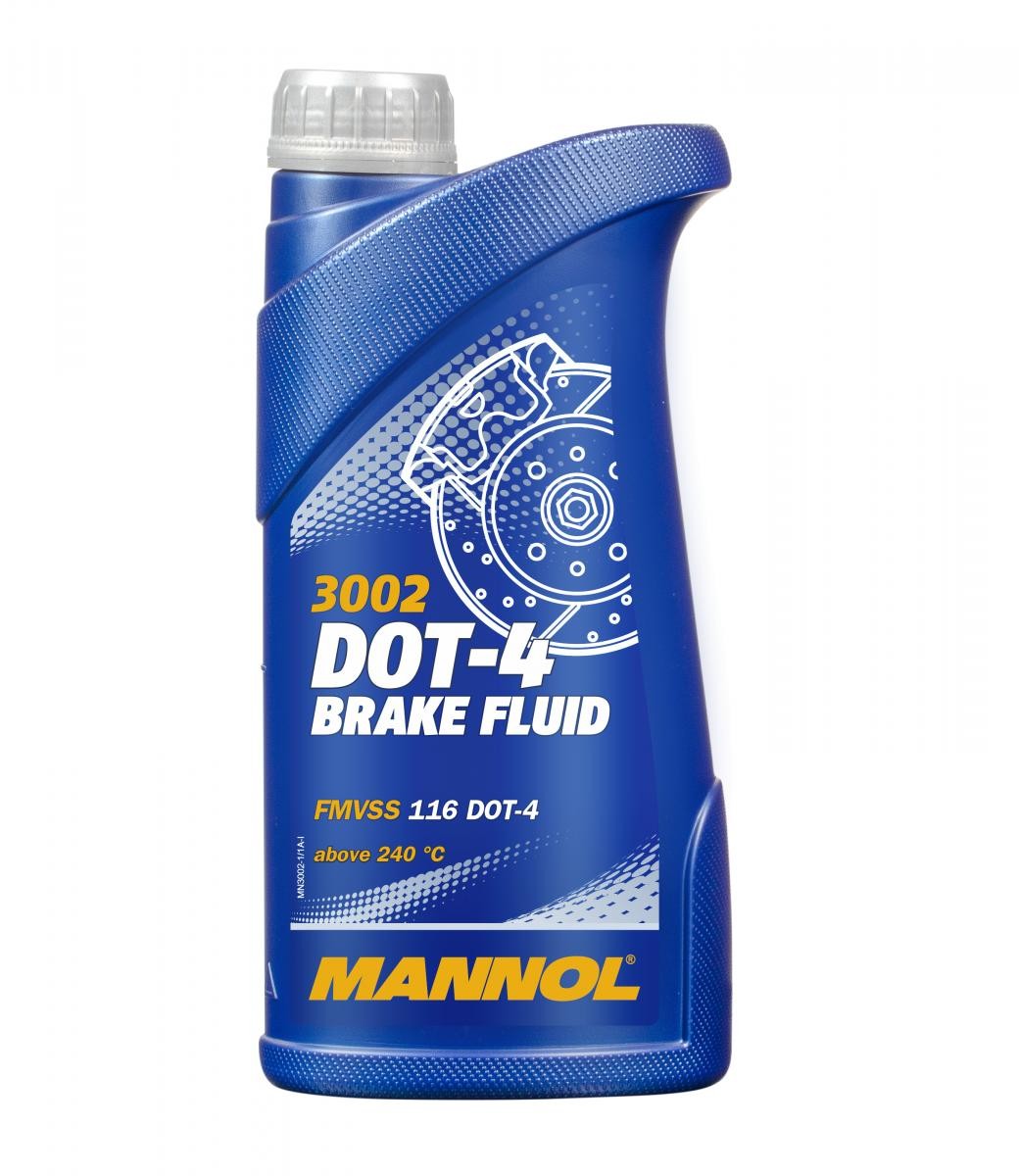 MANNOL MN3002-1: Pidurivedelik DOT-4 BRAKE FLUID