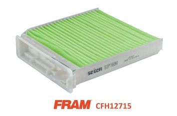 FRAM CFH12715: Filtrs, Salona telpas gaiss Suspendēto vielu filtrs (HEPA)
