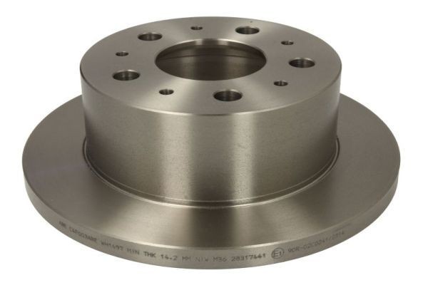 ABE C4F003ABE: Bromsskiva Bakaxel, Ø: 280mm, full, Ø: 280mm