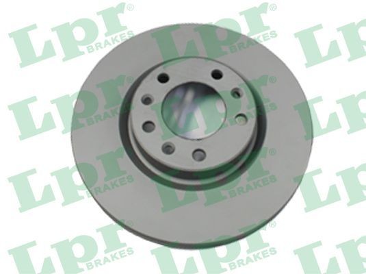 LPR P1020VR: Bremseskive TOTAL COATED Ø: 283mm, Ø: 283mm