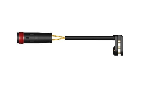RAICAM KS0432: Hoiatuskontakt, piduriklotsi kulumine Tagasild