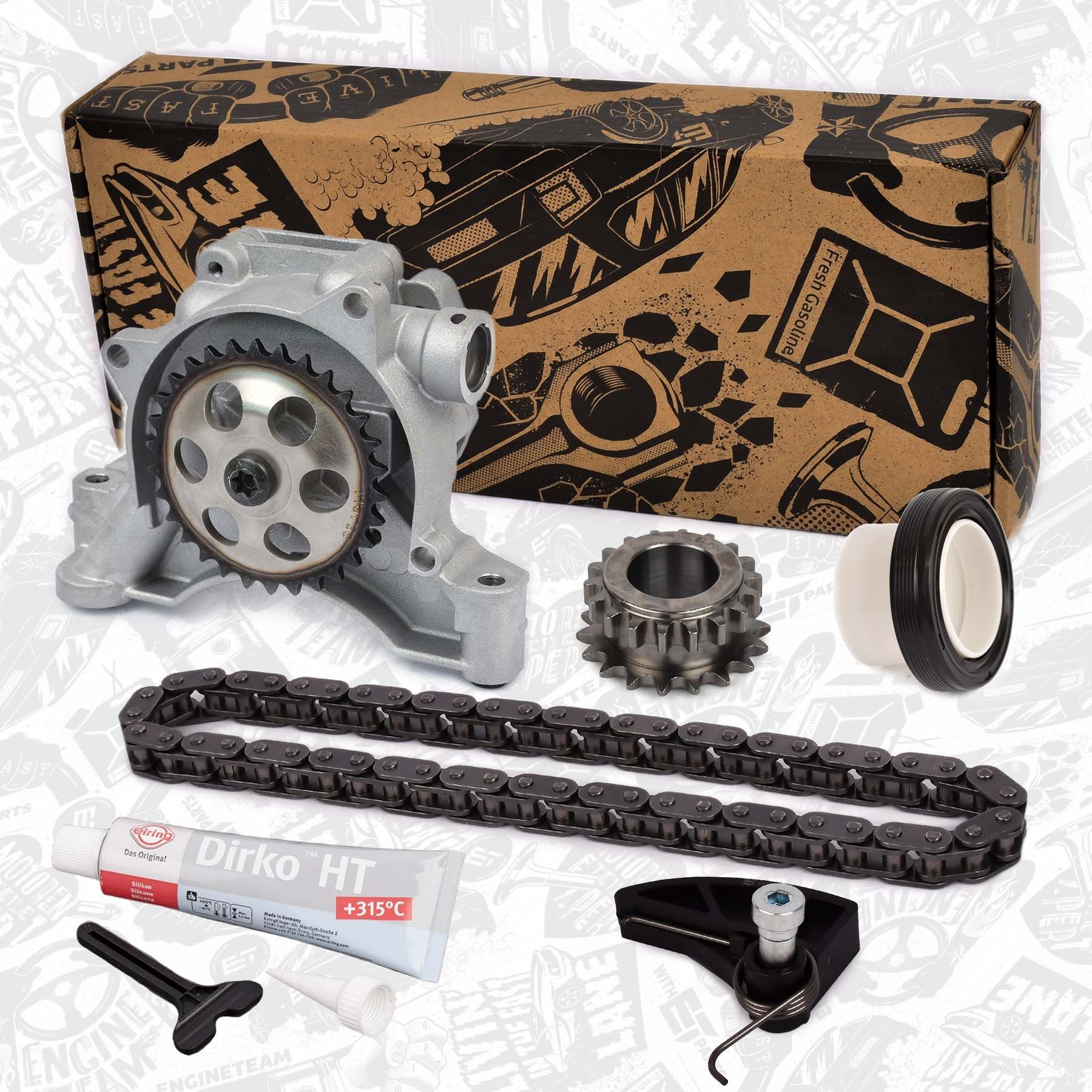 ET ENGINETEAM RS0048VR1: Kit de chaînes, commande de pompe à huile boxET – service kit