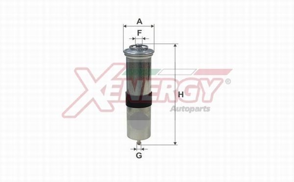 AP XENERGY X1585701: Degvielas filtrs