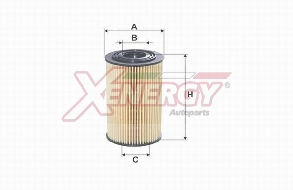 AP XENERGY X1596745: Eļļas filtrs