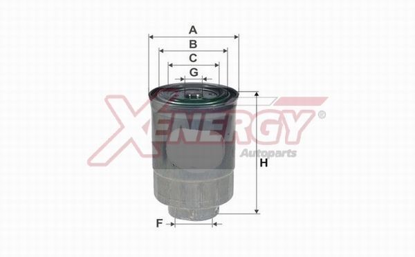AP XENERGY X159857: Degvielas filtrs