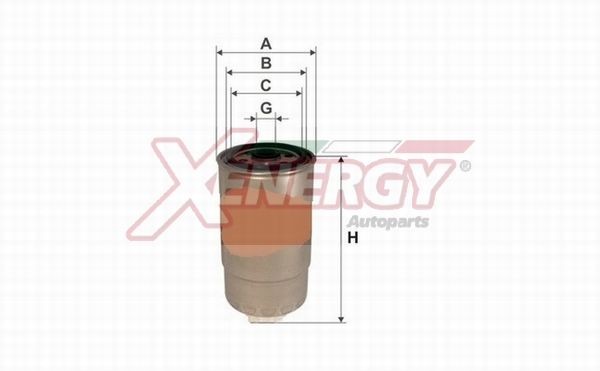 AP XENERGY X1599684: Brandstoffilter