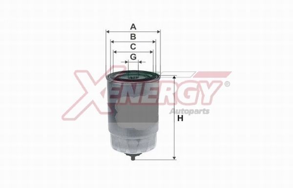 AP XENERGY X1599792: Degvielas filtrs