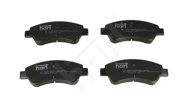 HART 221 604: Bremseklodser foraksel