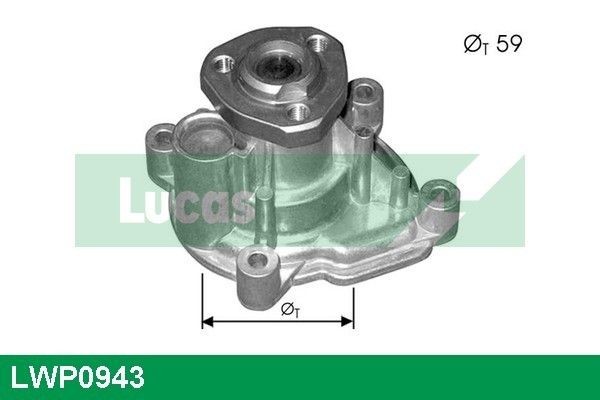 LUCAS LWP0943: Bomba de água