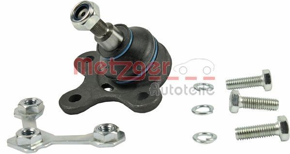 METZGER 57004318: Articulatie sarcina / ghidare Axa fata dreapta, partea de jos, cu material de atașare/fixare, COMPETENCE KIT