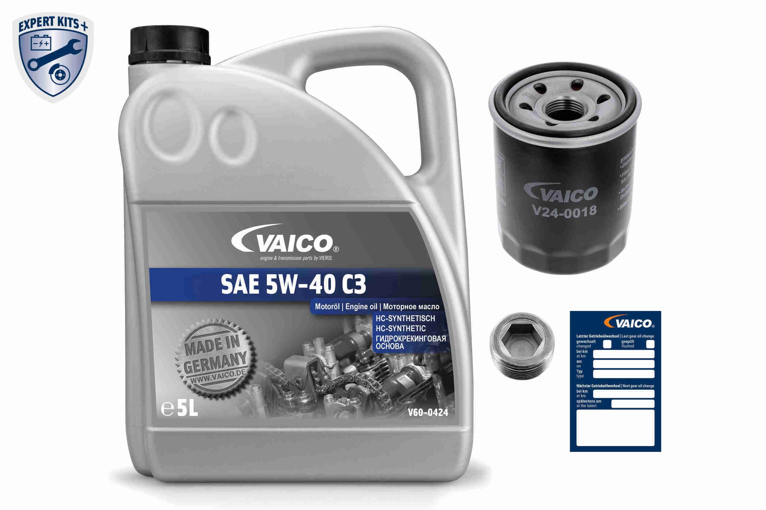 VAICO V60-3009: Techninės priežiūros komplektas EXPERT KITS +