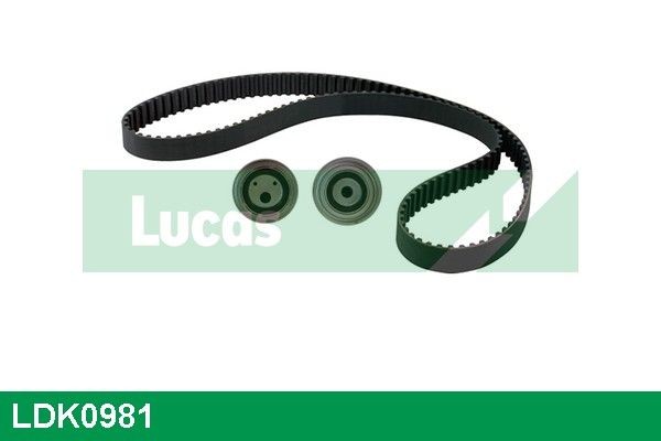 LUCAS LDK0981: Kit cinghia di distribuzione N° denti: 80, senza pompa acqua