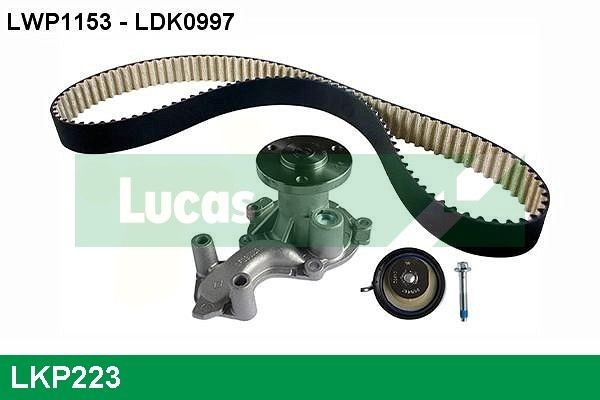 LUCAS LKP223: Kit de distribution + pompe à eau avec pompe à eau