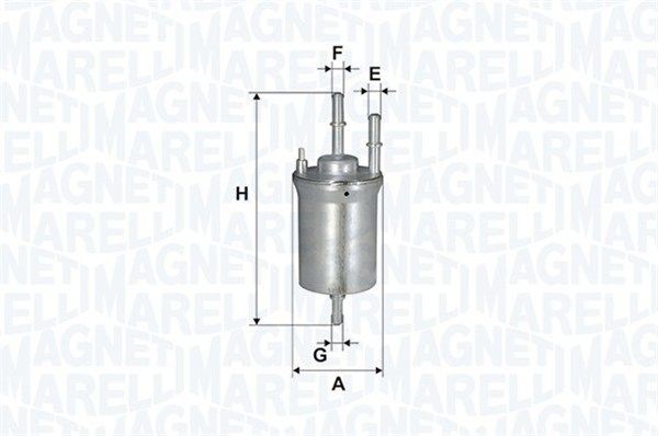 MAGNETI MARELLI 152071760859: Degvielas filtrs