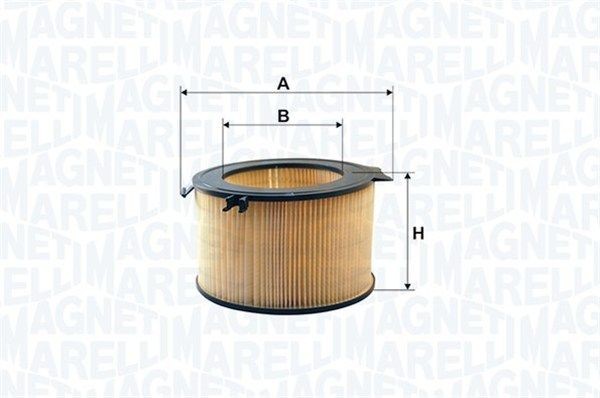 MAGNETI MARELLI 152071761680: Gaisa filtrs