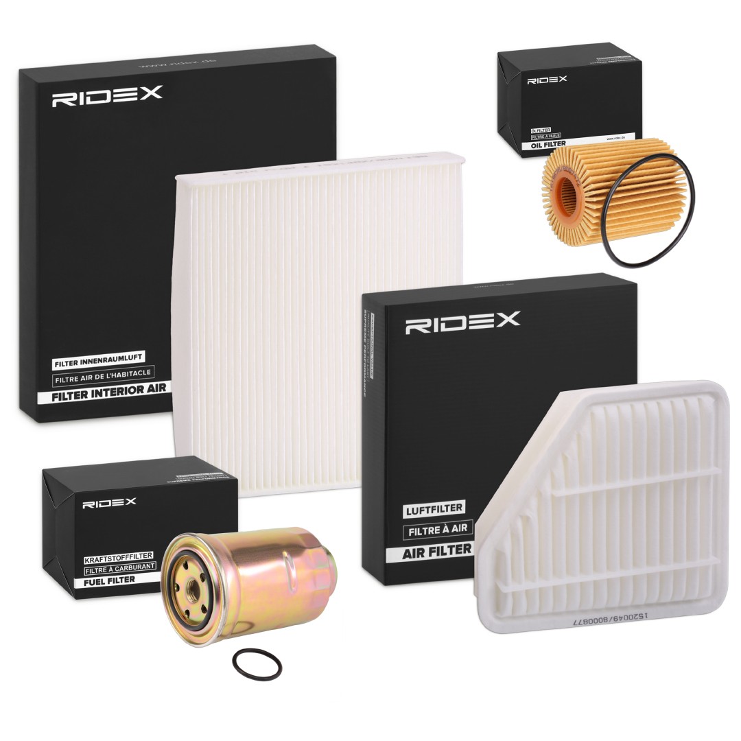 RIDEX 4055F34746: Filtr-sada