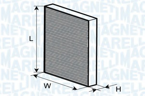 MAGNETI MARELLI 350203062120 Innenraumfilter Partikelfilter