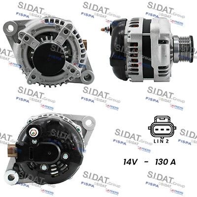 SIDAT A12DE0049A2: Laturi 130A
