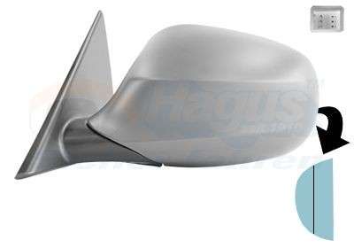 VAN WEZEL 0667807: Specchietto retrovisore esterno * HAGUS * Sx