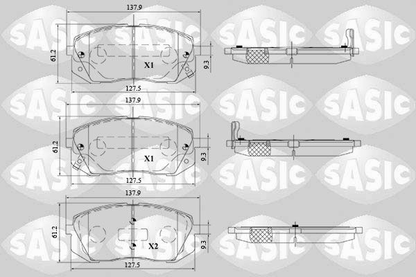 SASIC 6216157: Piduriklotsid Esisild