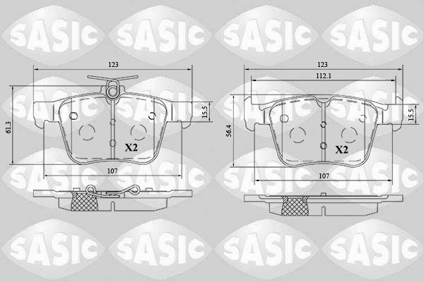 SASIC 6216197: Piduriklotsid Tagasild