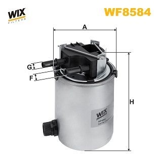 WIX FILTERS WF8584: Degvielas filtrs