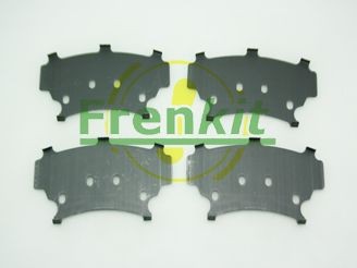 FRENKIT 940005: Sfoglia anticigolío, Pastiglia freno, (Piastra posteriore)