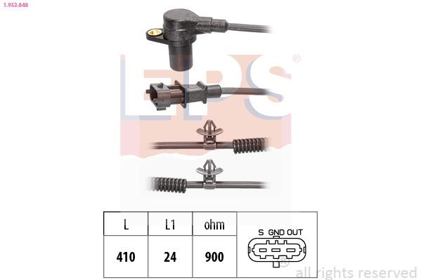 EPS 1.953.848: Andur, väntvõll Made in Italy - OE Equivalent