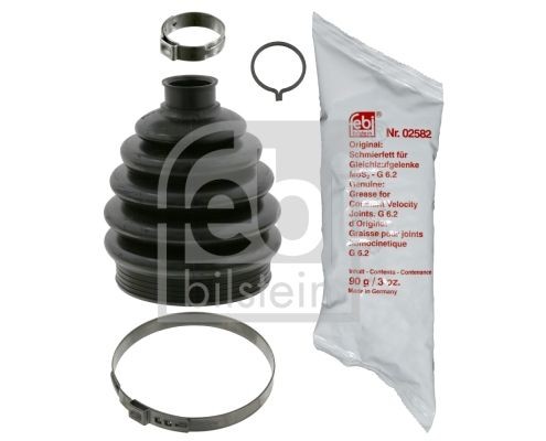FEBI BILSTEIN 08337: Комплект маншон, полуоска предна ос, от страната на колелото, термо пластичен полиестер-еластомер