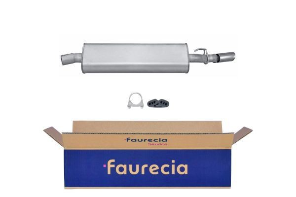 HELLA 8LD 366 026-411: Lõppsummuti Easy2Fit – PARTNERED with Faurecia taga, koos osadega