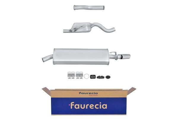 HELLA 8LD 366 026-531: Lõppsummuti Easy2Fit – PARTNERED with Faurecia taga, koos osadega