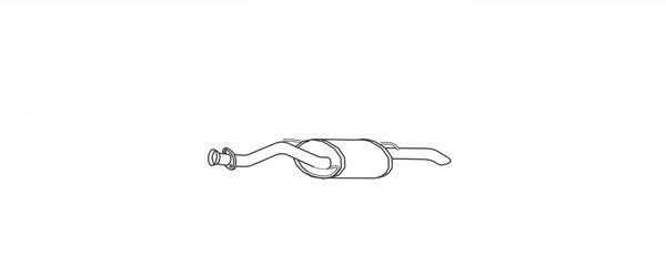 HELLA 8LD 366 026-771: Lõppsummuti Easy2Fit – PARTNERED with Faurecia taga, koos osadega
