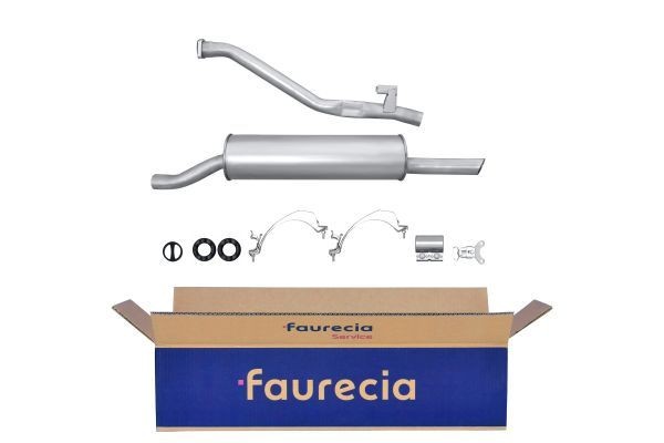 HELLA 8LD 366 026-891: Lõppsummuti Easy2Fit – PARTNERED with Faurecia taga, koos osadega