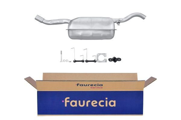 HELLA 8LD 366 028-481: Lõppsummuti Easy2Fit – PARTNERED with Faurecia taga, koos osadega