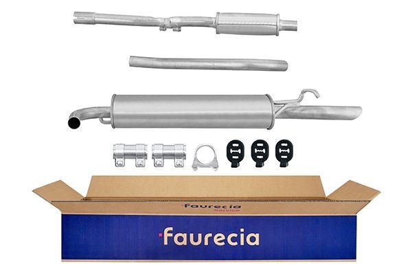 HELLA 8LD 366 029-171: Lõppsummuti Easy2Fit – PARTNERED with Faurecia taga, koos osadega