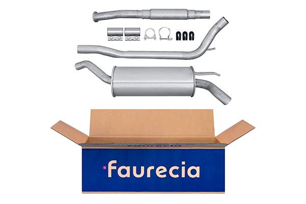 HELLA 8LD 366 034-751: Lõppsummuti Easy2Fit – PARTNERED with Faurecia taga, koos osadega