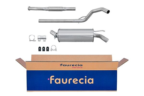 HELLA 8LD 366 034-771: Lõppsummuti Easy2Fit – PARTNERED with Faurecia taga, koos osadega