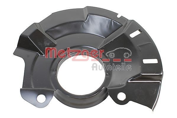 METZGER 6115373: Lamiera paraspruzzi disco freno RICAMBIO ORIGINALE Assale anteriore Sx