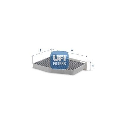 UFI 54.376.00: Innenraumfilter Filtereinsatz
