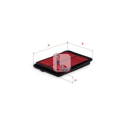 SOFIMA S 3C62 A: Gaisa filtrs