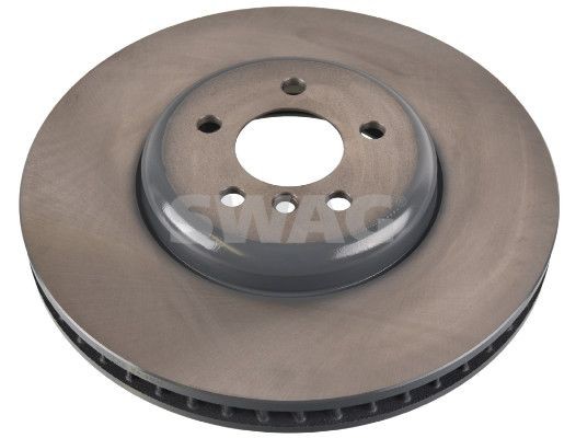 SWAG 33 10 5396: Stabdžių diskas priekinė ašis, dešinė, Ø: 374mm, vidinis ventiliavimas, Ø: 374mm, padengta