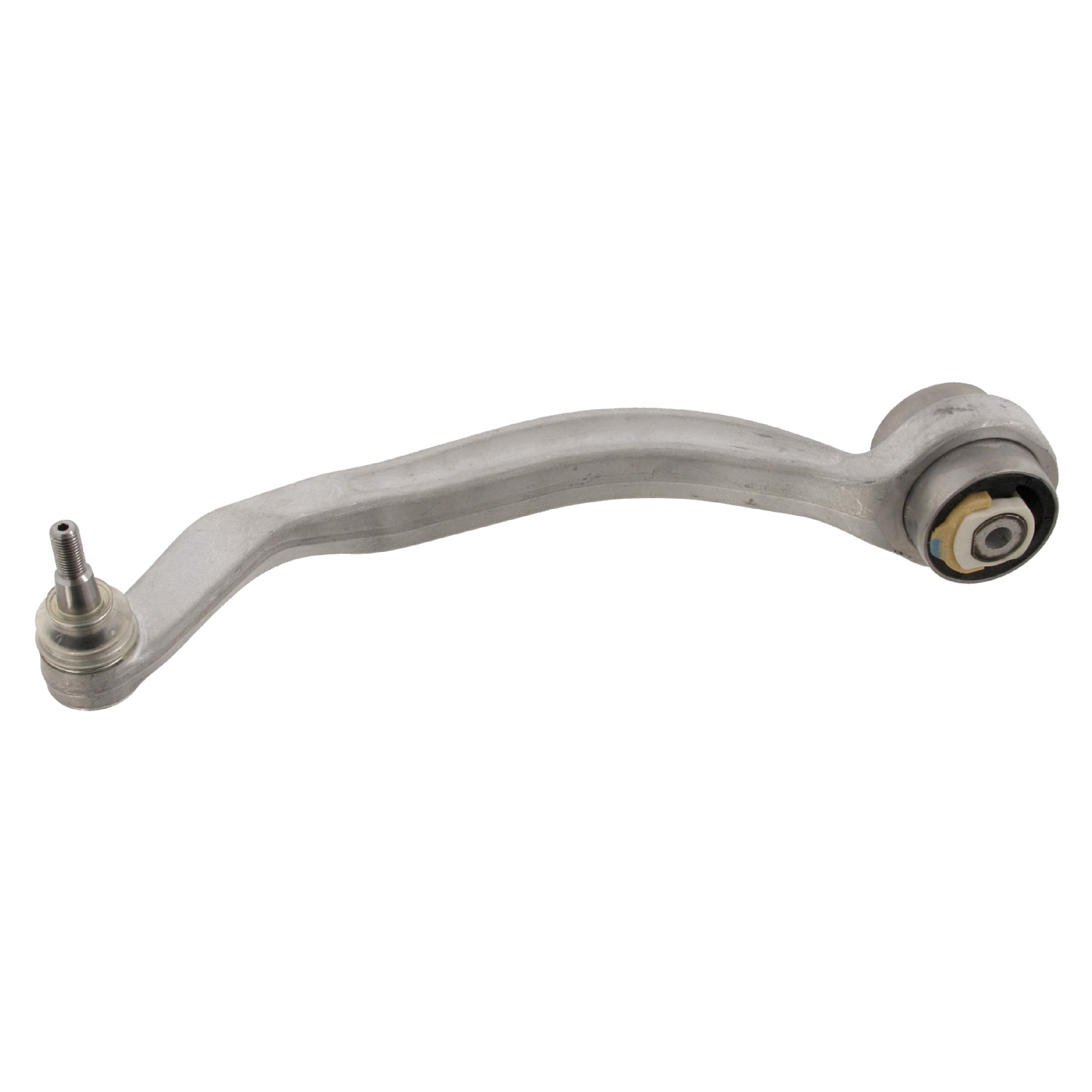 FEBI BILSTEIN 21196: Bras de suspension Essieu avant gauche, inférieur, arrière, Aluminium, avec rotule de suspension, avec support en caoutchouc