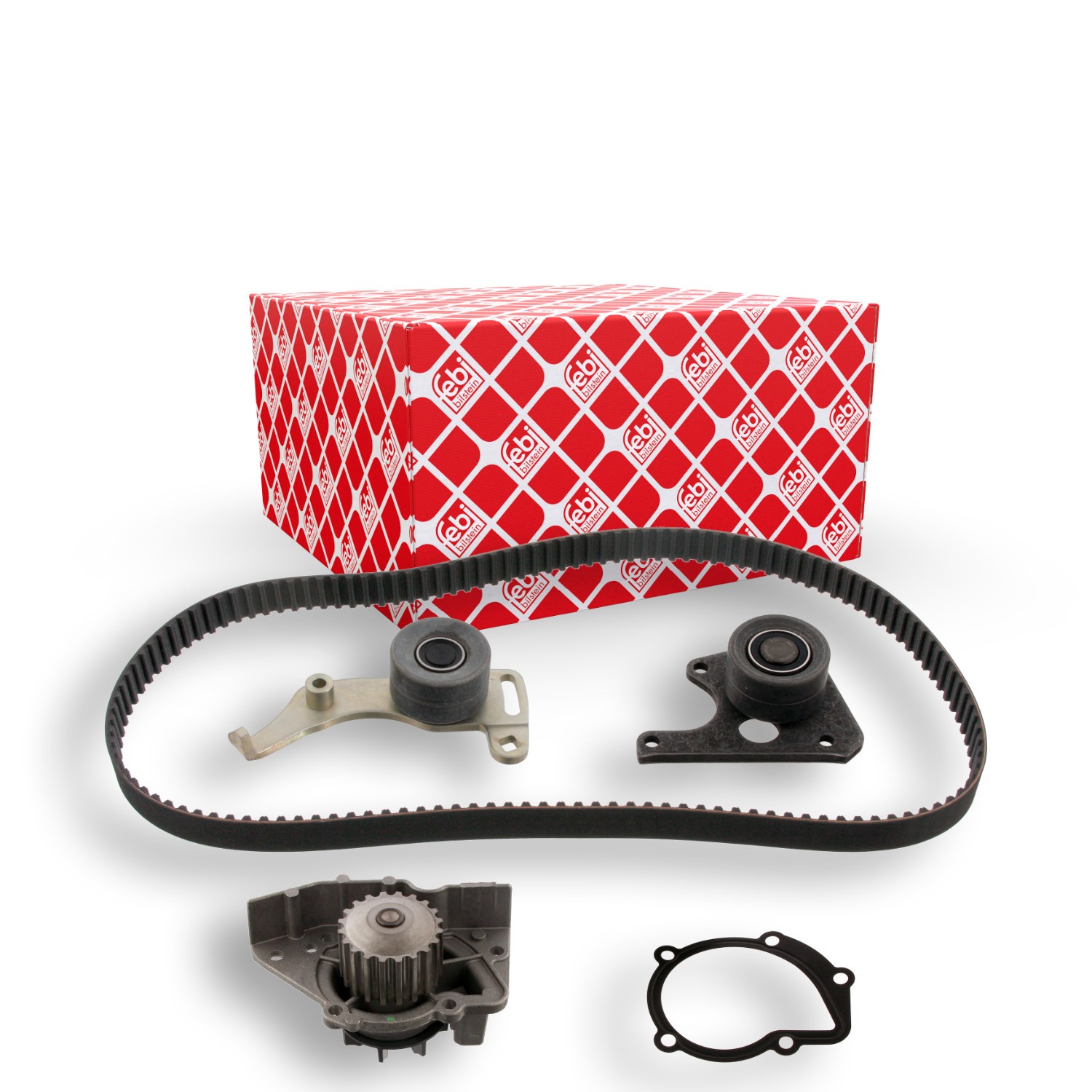 FEBI BILSTEIN 34639: Tandremssæt med vandpumpe Zähnez.: 136, Breite: 26mm, med vandpumpe