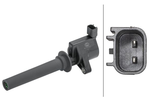 HELLA 5DA 358 168-571: Tændspole 12V, 2-polet