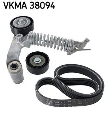 SKF VKMA 38094: Jeu de courroies trapézoïdales à nervures