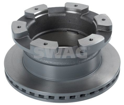 SWAG 33 10 6496: Piduriketas Tagasild, Ø: 306mm, sisemine õhutus, Ø: 306mm, kaetud