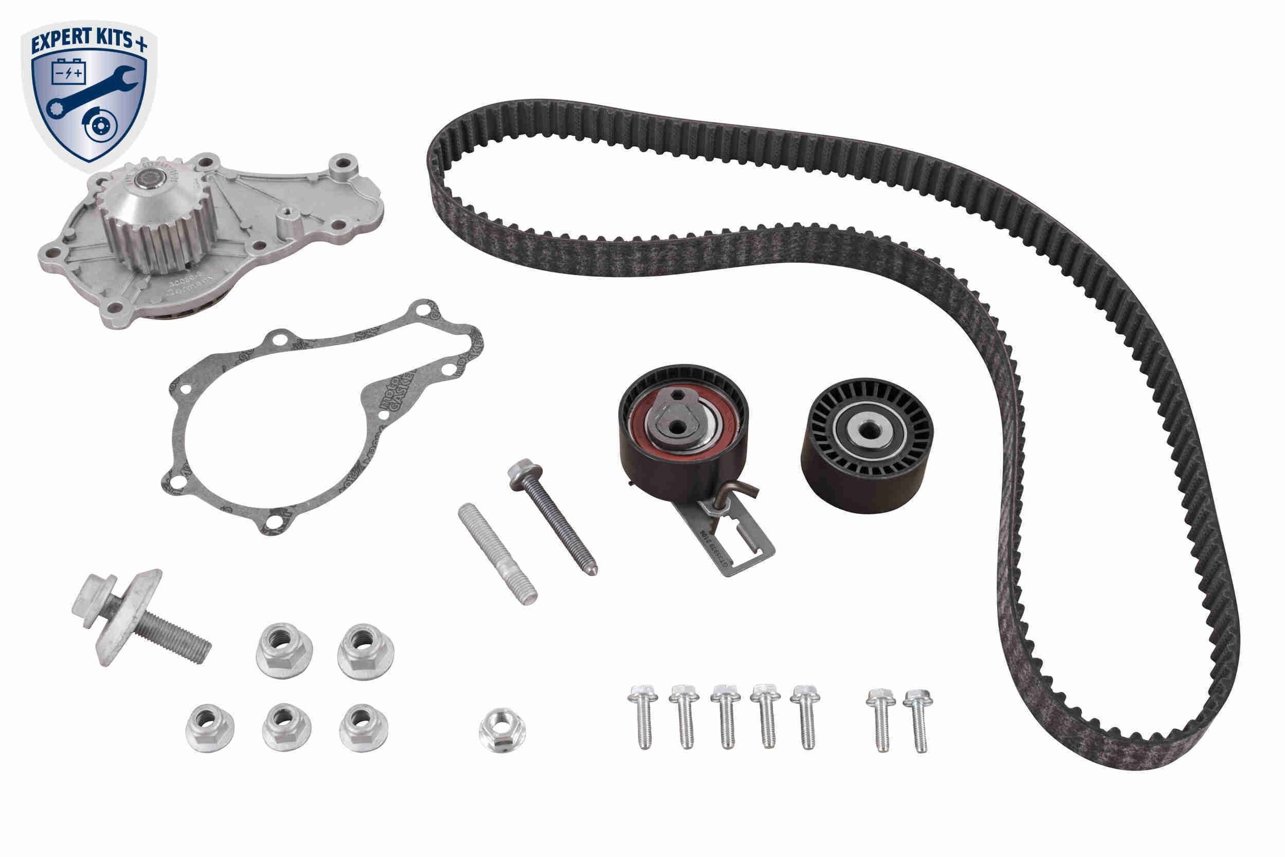 VAICO V25-50045-BEK: Kit de distribution + pompe à eau EXPERT KITS + Nbr. dents: 141, Largeur: 25mm, avec pompe à eau, avec vis/boulons